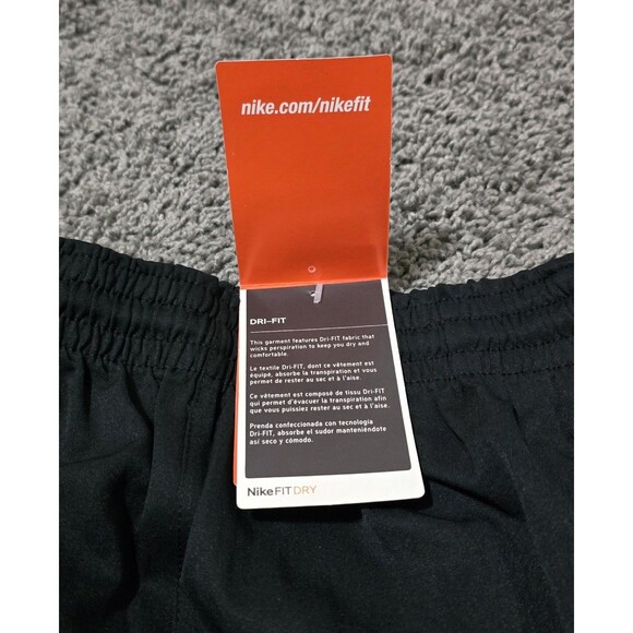 Nike Court Dri Fit Tennis Shorts Mens XXL 10 Inch Black White New With Tags - Picture 8 of 10